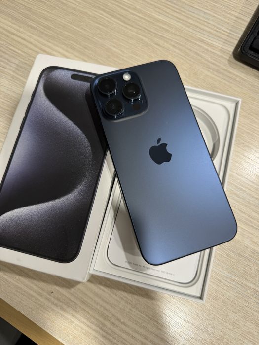 iPhone 15 Pro Max, 512GB, 5G, Blue Titanium!