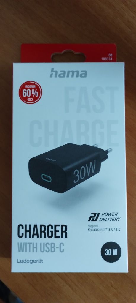 Incarcator fast-charger 30W nou