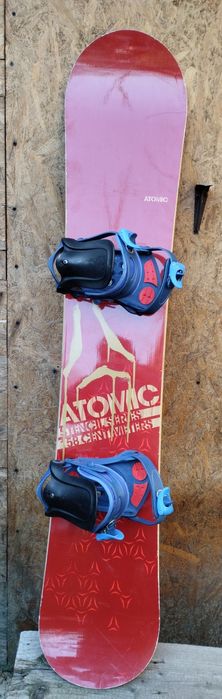 Placa snowboard Atomic 158cm cu legături salomon