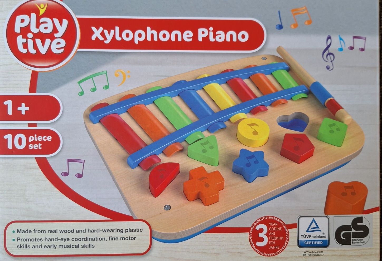 Детски дървени играчки - музикални инструменти на Play tive