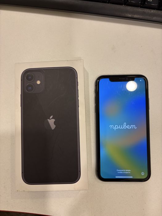 Айфон 11 акум 81 в хорошем состояний