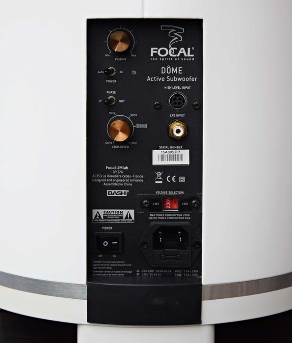 Subwoofer activ Focal JMlab Dome BP 374