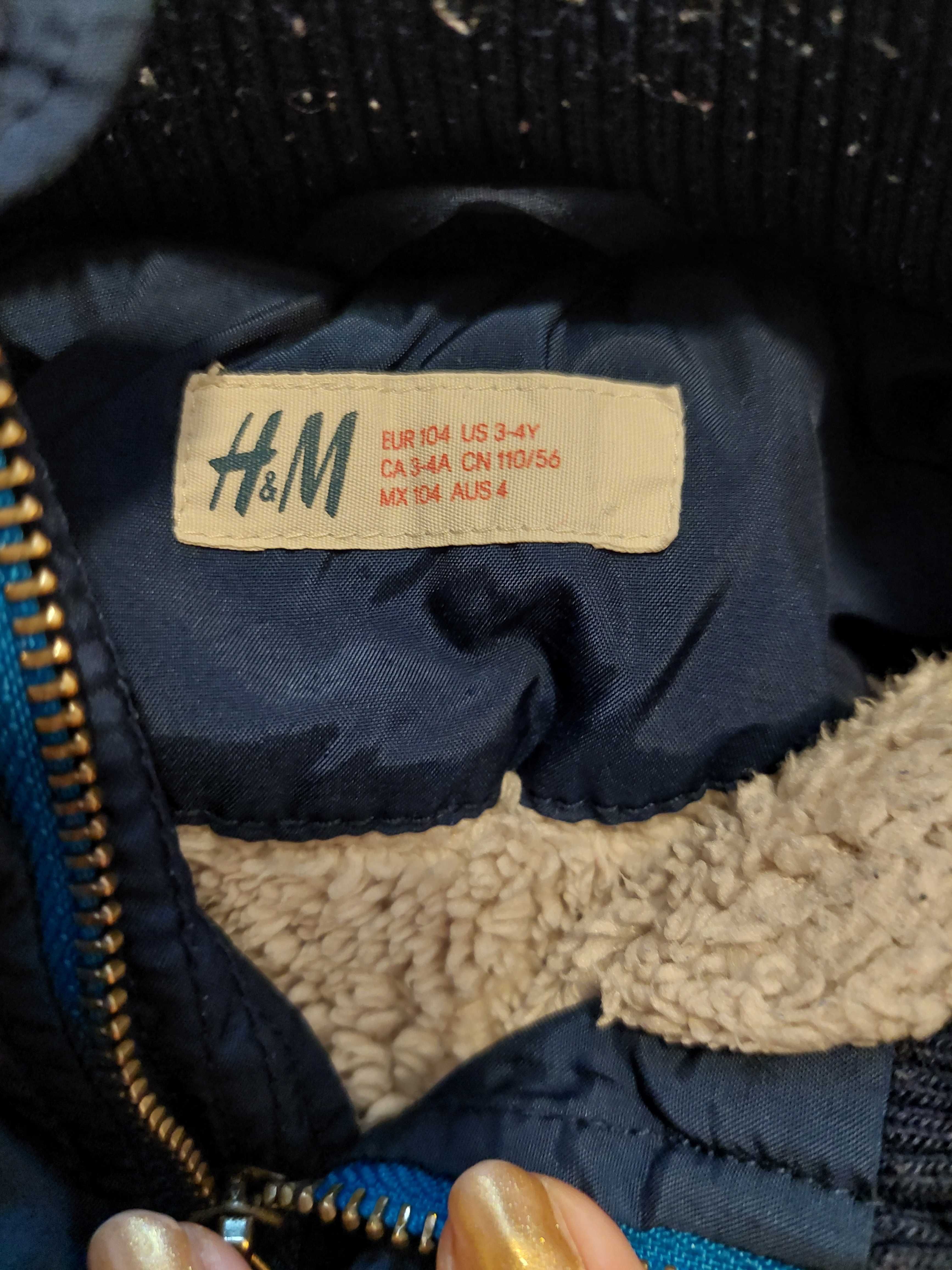 Зимно яке H&M размер 3-4 години