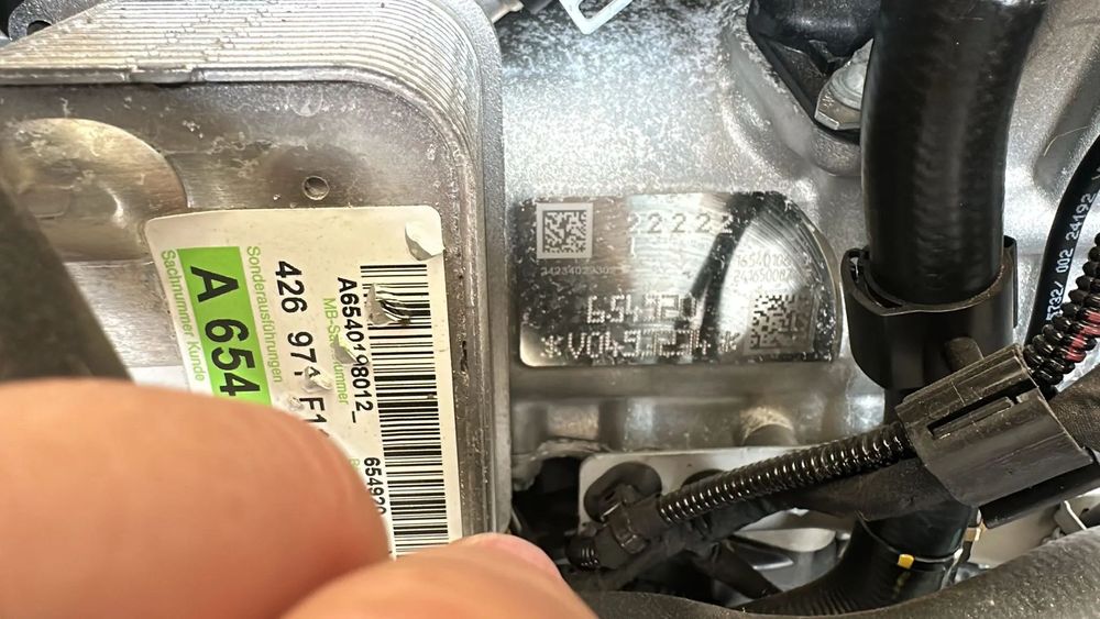 Motor Mercedes OM 654920 cod 654.920 tractiune fata