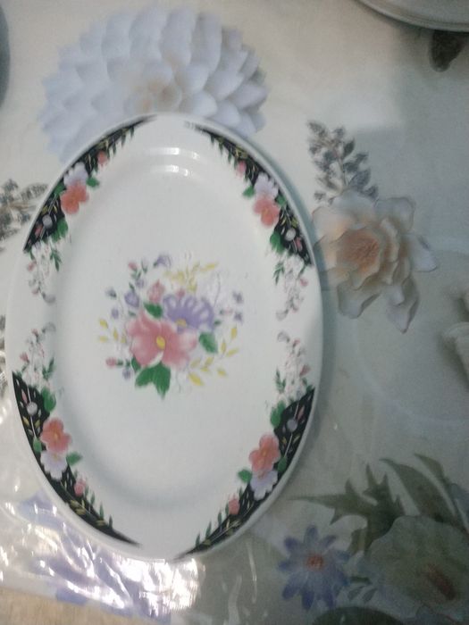 Коракош тарелкалар коса пиела