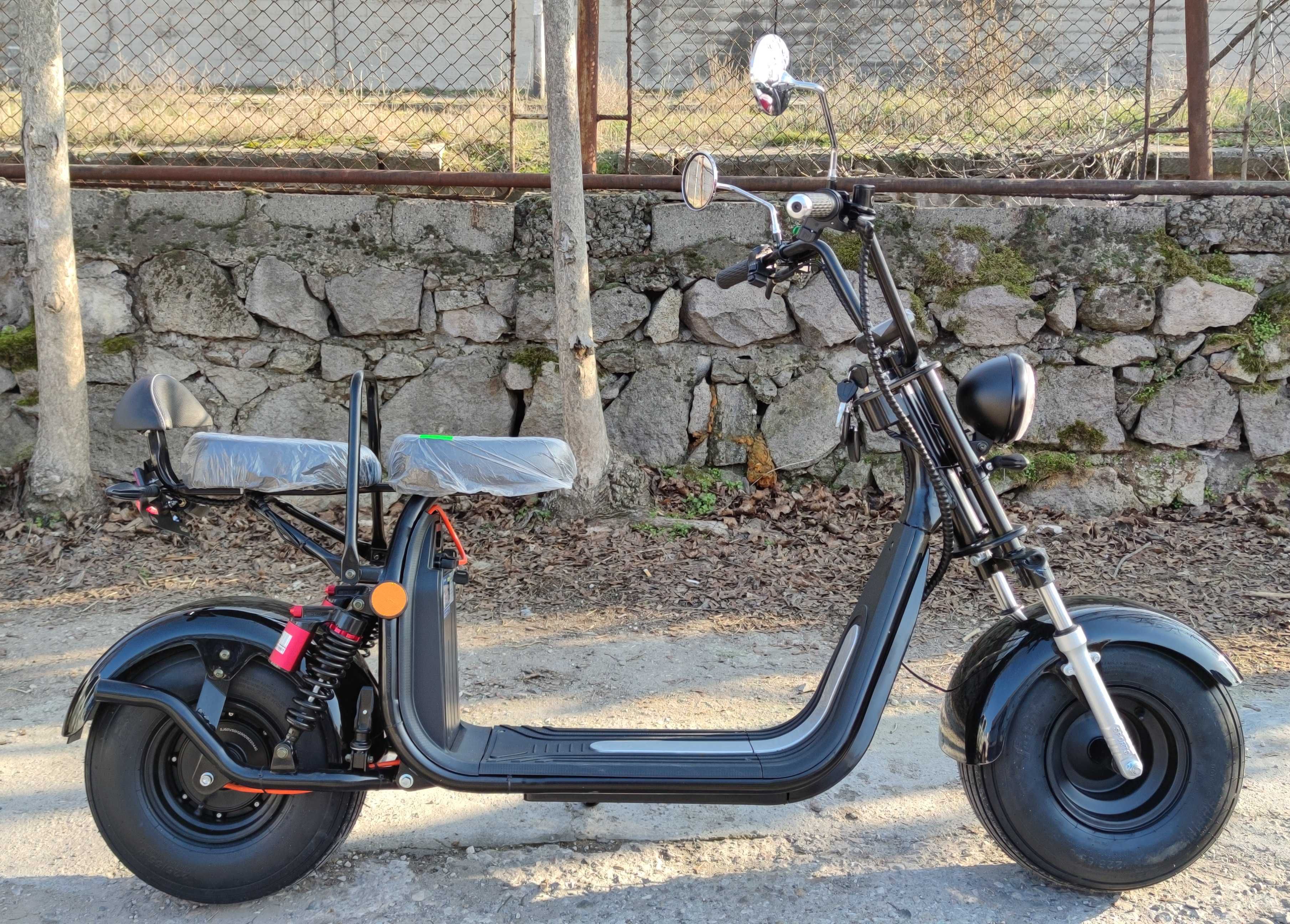 Електрически скутер EcoWay Чопър Big City Harley HR2-2 2000W