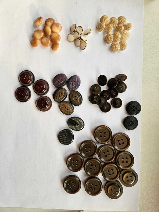 Продам новые пуговицы, разные наборы