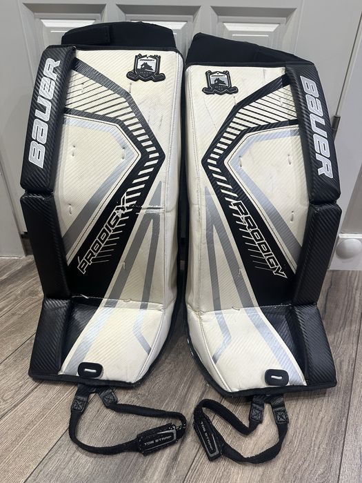 Продам детские вратарские щитки Bauer Prodigy