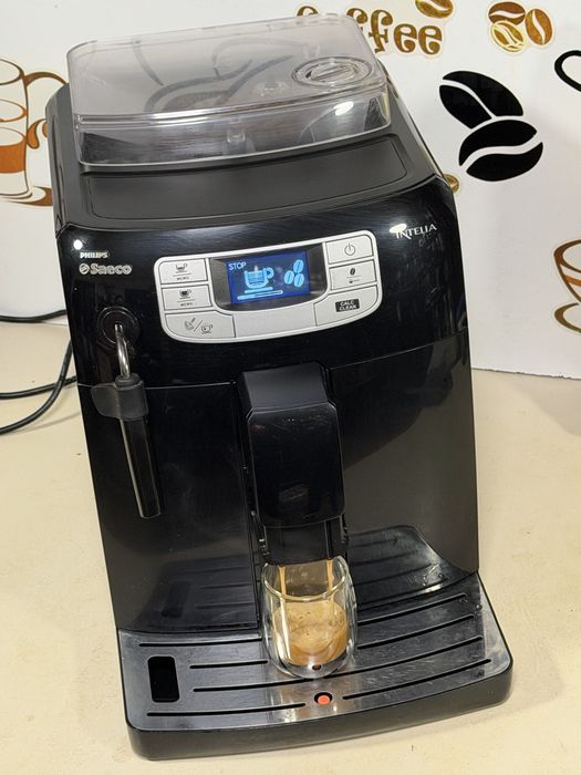Кафемашина кафе автомат Saeco Philips intelia с гаранция