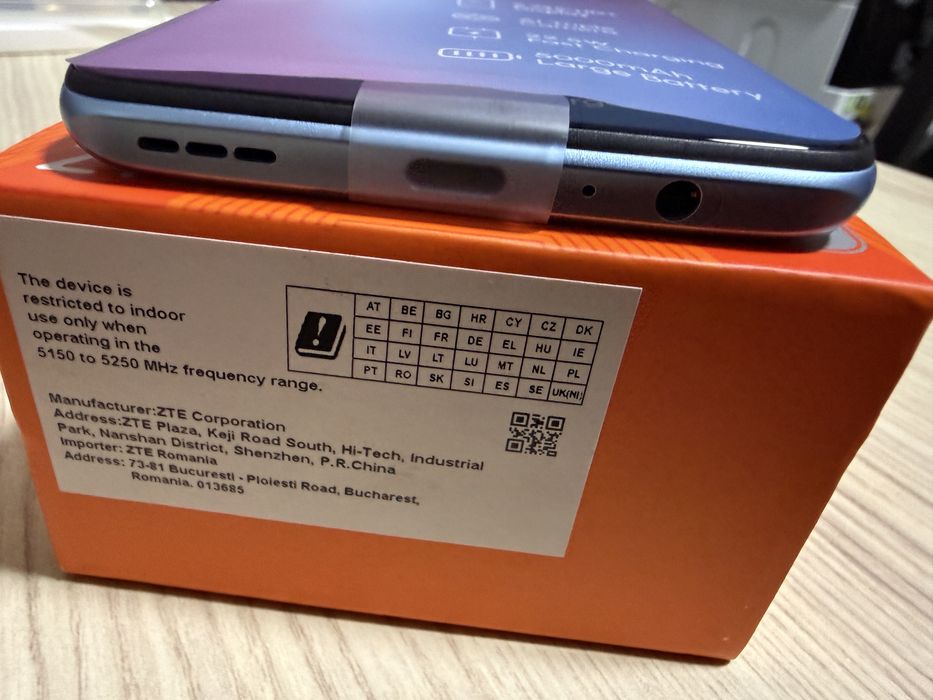 ZTE Blade A72S 6GB RAM Full Box