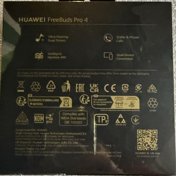 Huawei Freebuds pro 4, black