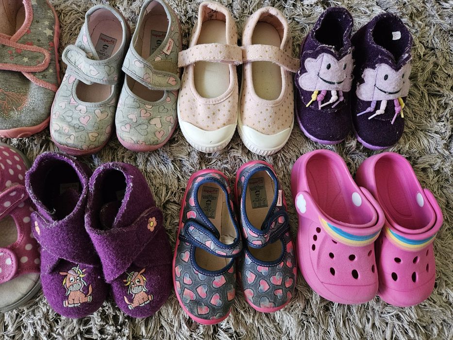 Superfit NOI încălțăminte interior Cupcake , gradi fetite, băieți 24,2