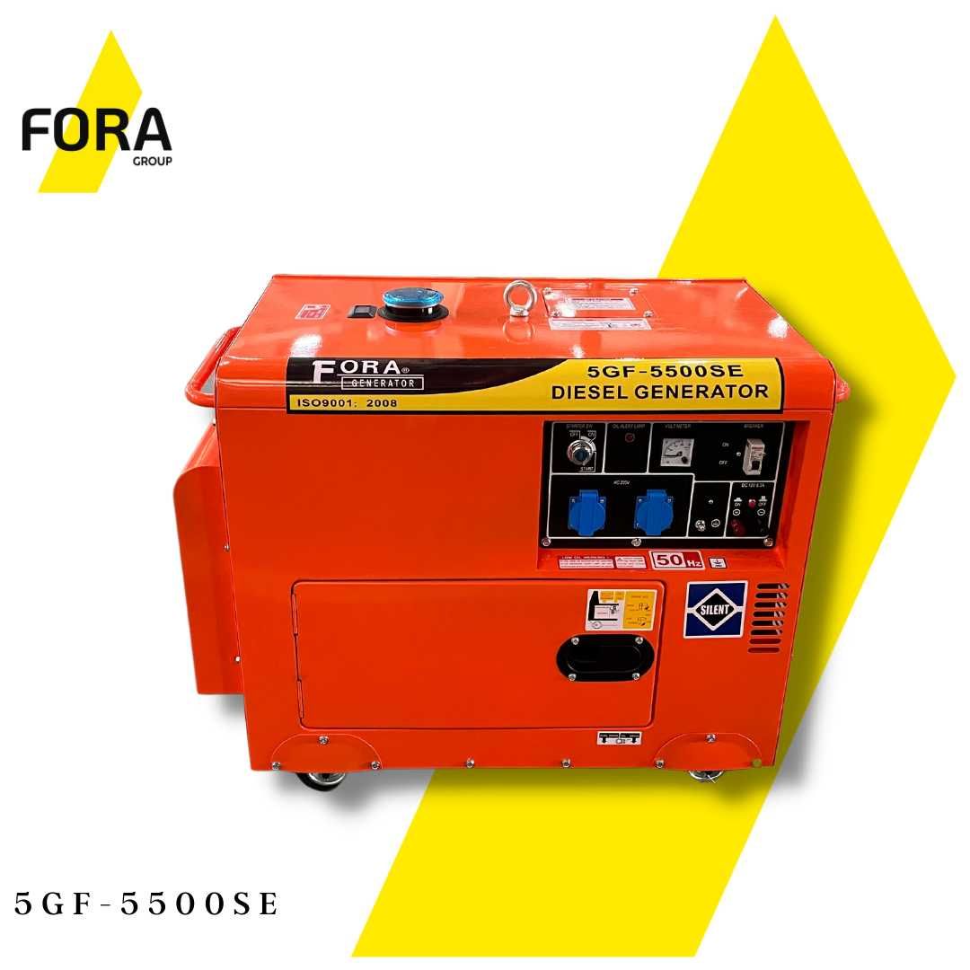 Генератор дизельный FORA 5GF-5500SE (5KW) от FORA GROUP