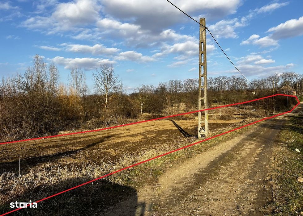 Loc de casa / Teren intravilan - Diosig - 2248 mp. Fs = 118 ml.