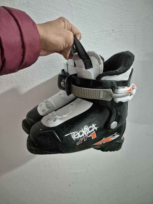 Комплект детски ски + щеки + обувки 80см