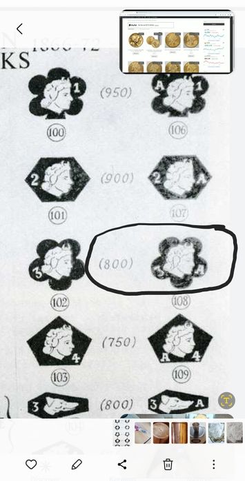 Pahar vechi din argint 800.  69 gr