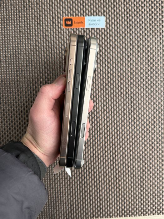 НОВ! *ЛИЗИНГ* iPhone 16 Pro Max 256Gb Black / Natural / Desert Titani