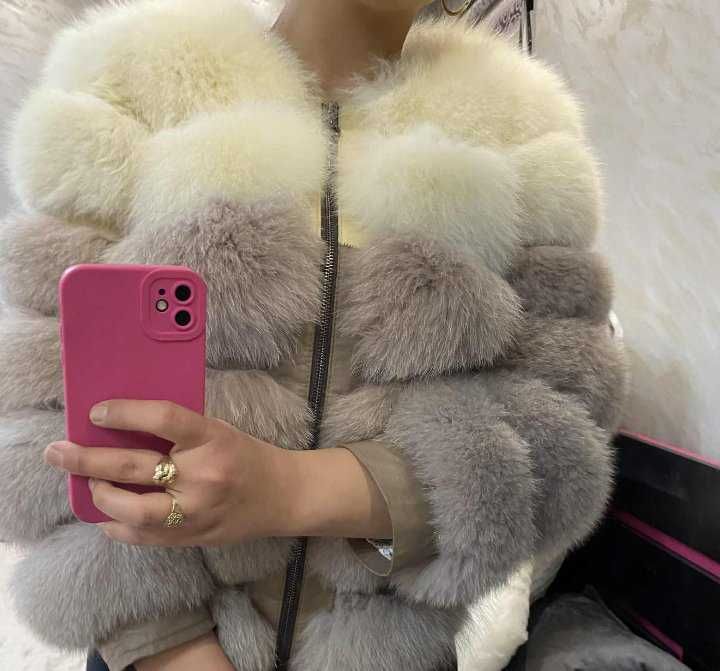 Палто от естествен косъм