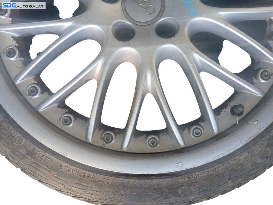 Roata Janta Rezerva Aliaj Daytona Race 255 35 19 R19 Anvelope Cauciucuri Vara Dot 2021 9J ET 33 Audi A4 B8 2008 - 2015 Cod 8T0601025K 8T0601025P [B4507]