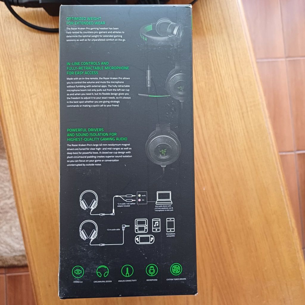 Caști gaming razer