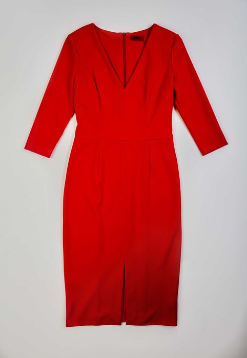 rochie rosie HUGO BOSS