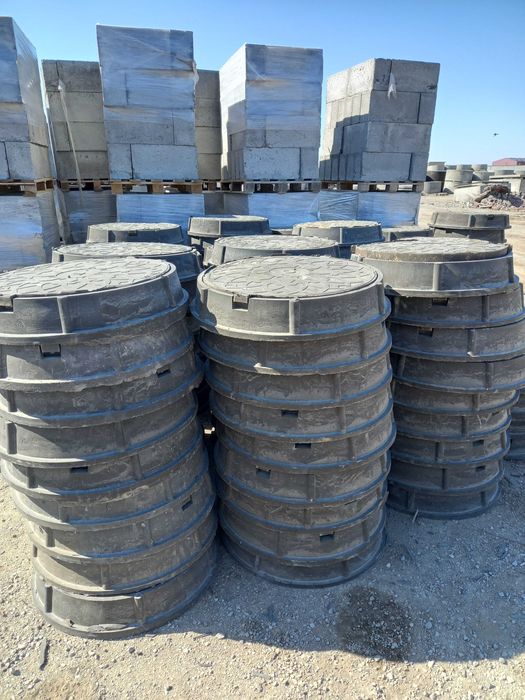 Люки полимерно- песчаные в Атырау