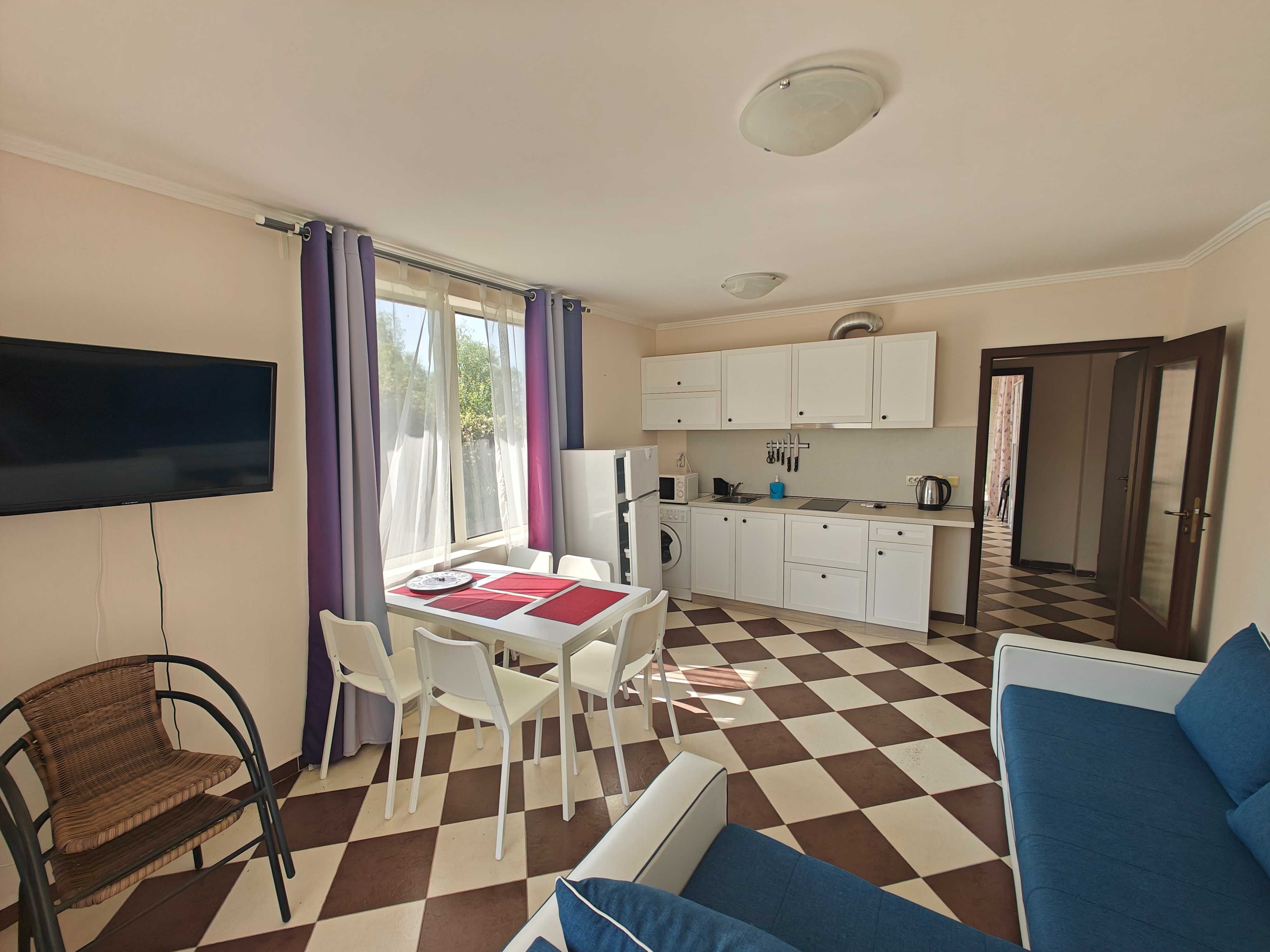 Двустаен апартамент с две тераси в к-с „Hacienda Beach“