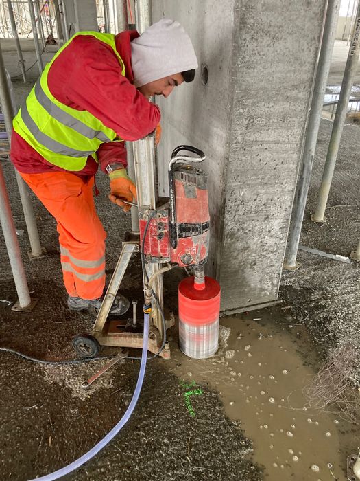 Carotat ,gaura foraje, beton armat, taiat beton