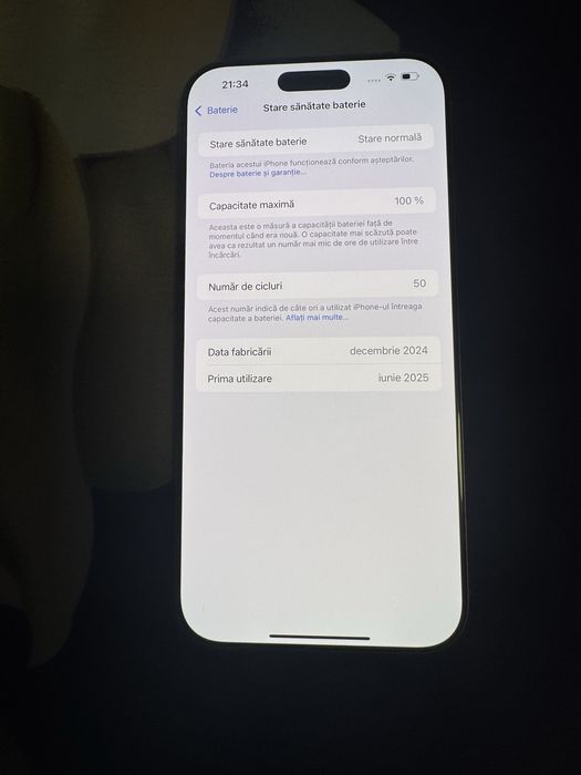 Iphone 16 Pro Max!256!Impecabil!