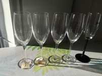 Set 4 Pahare Sampanie Stolzle Lausitz 240ml Inaltime 21cm + unul Cadou