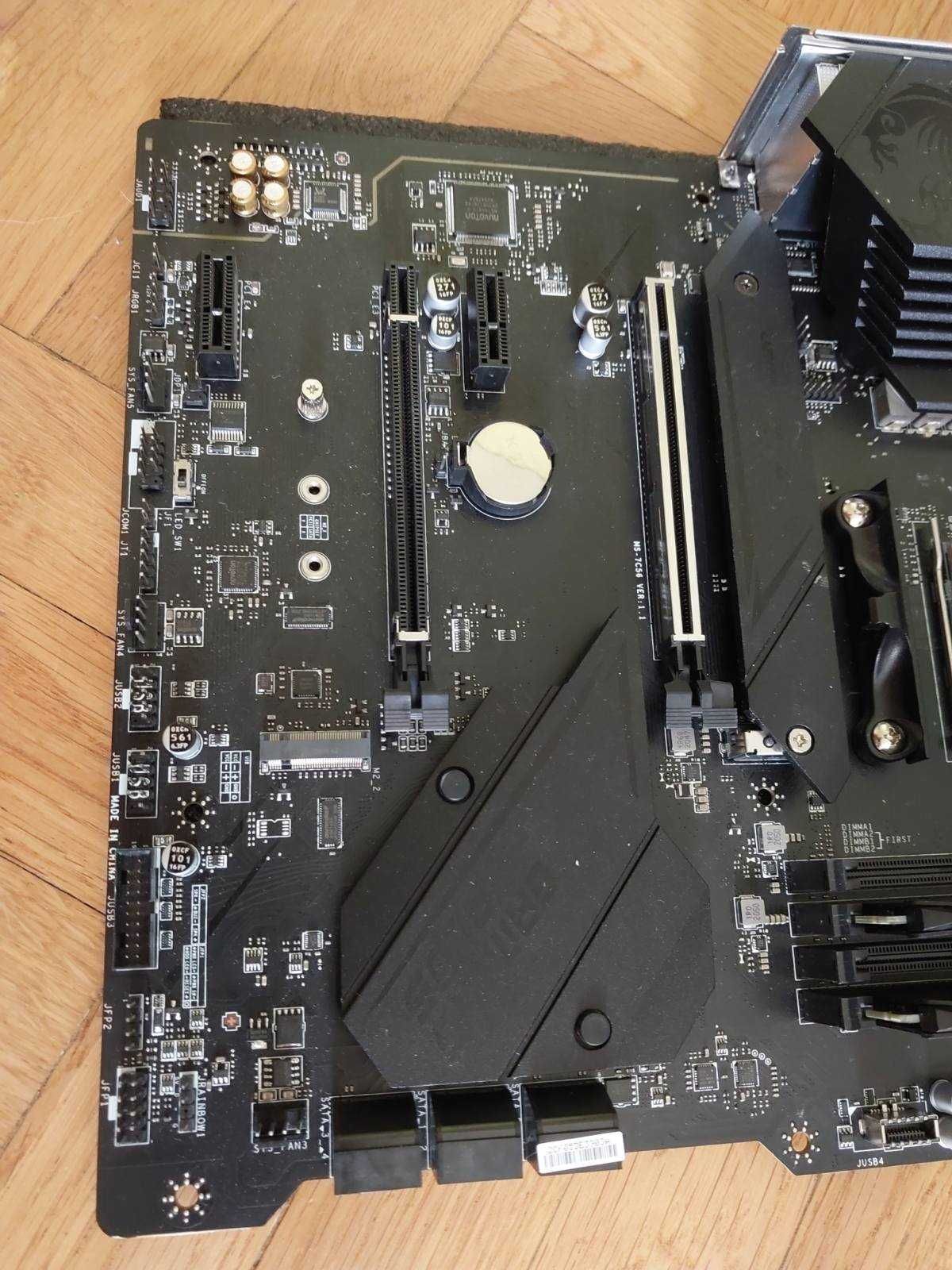 AMD Ryzen 7 5800X + MSI B550 Gaming Plus + 32GB 3200Mhz BallistiX