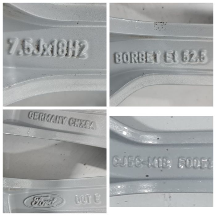 Jante 18 Ford Kuga Mondeo Focus Puma Galaxy Volvo XC40 XC60 V40 V60