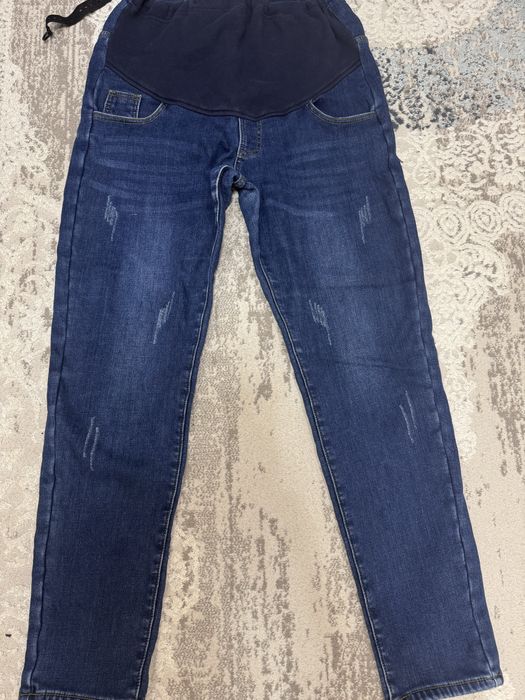 Джинсовые брюки для беременных