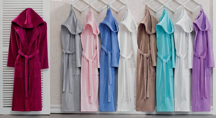 Качествени хавлиени халати за баня 100% Памук