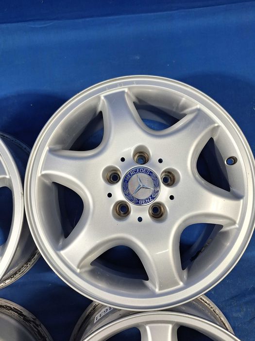 Jante Aliaj 5x112 16'' - OEM Mercedes CLK W208 W209 - 7J ET 37