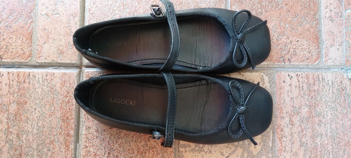 Детски балеринки Lasocki естествена кожа