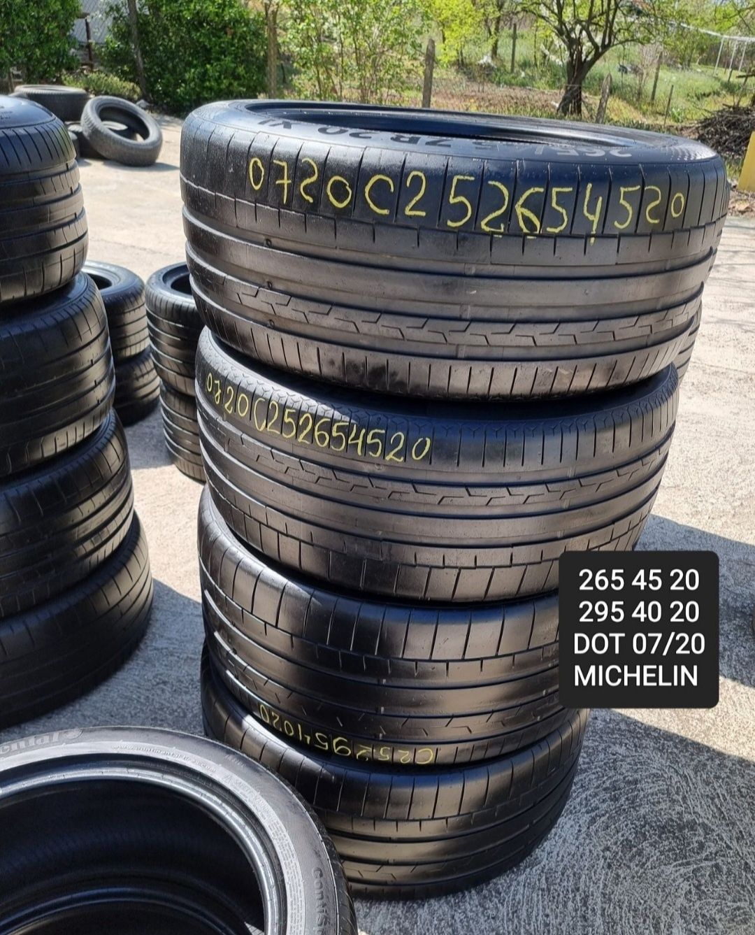 265 45 20/295 40 20 Continental Sport packet Замъка Ямбол