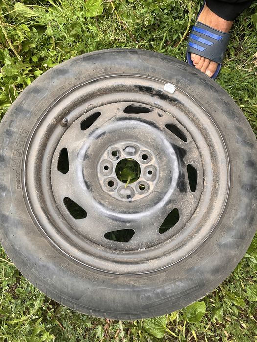 Запасное колесо разбалтовка 4/100