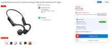 Casti Bluetooth Lenovo X4, Conducere Osoasa, Waterproof, Autonomie 8h
