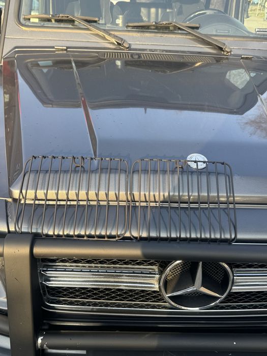 Решетки сетка на фары Гелендваген W463 G500