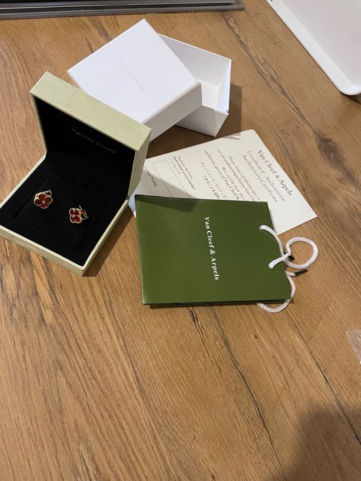 Van Cleef & Arpels - Cercei Gold Red Diamond (aur/rosu)