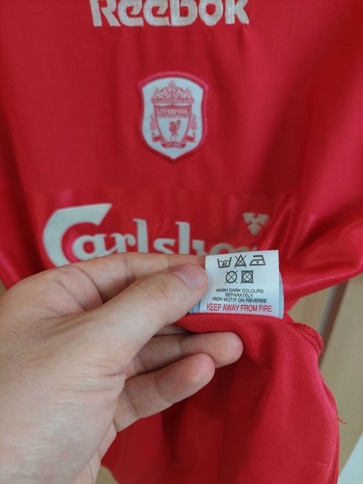 Tricou Vintage Liverpool FC Home Sezonul 2000–2002