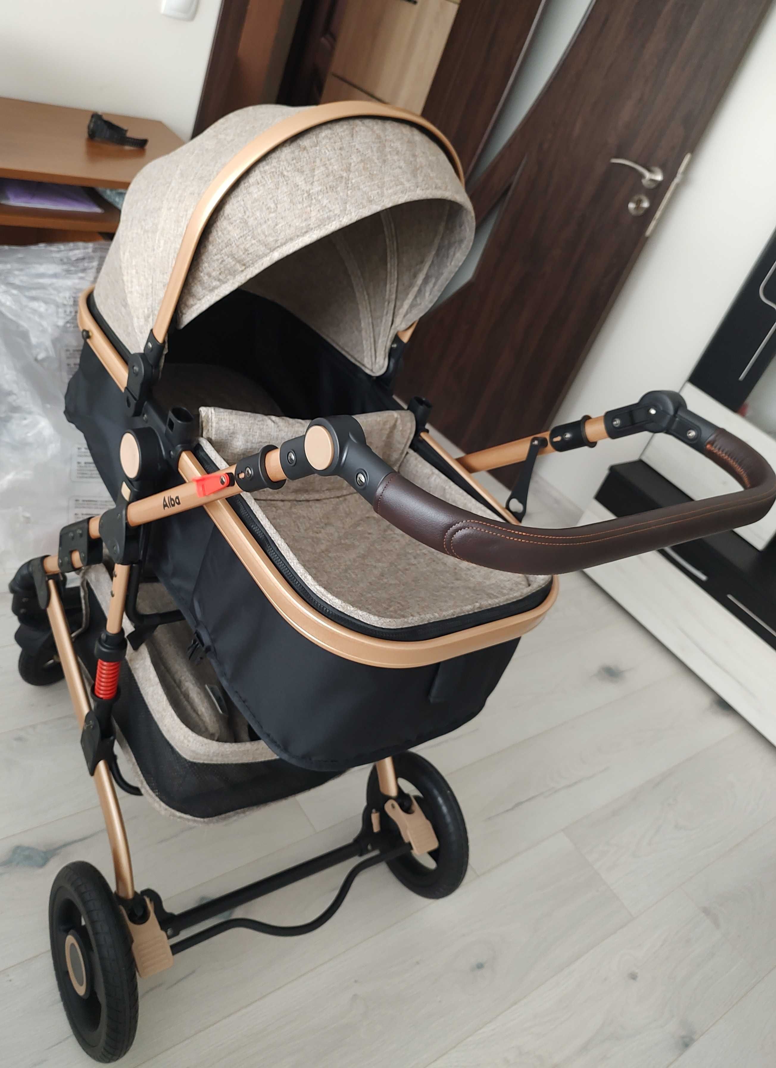 Детска количка Lorelli 2 в 1 и кош за новородено