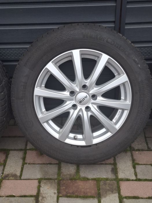 Set 4 jante 5x112 cu anvelope de iarna 215 65 17 Continental  dot 2022