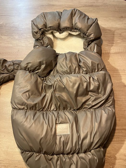 Продам зимний конверт с комбинезоном 15000