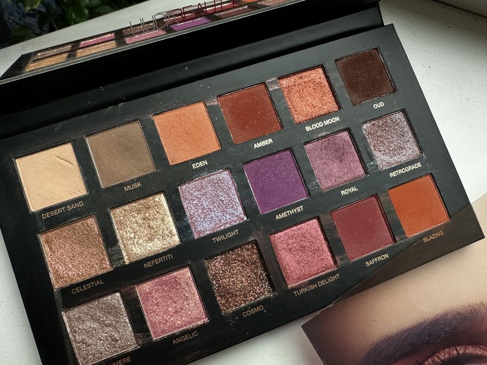 Huda Beauty палетка теней Desert Dusk palette оригинал