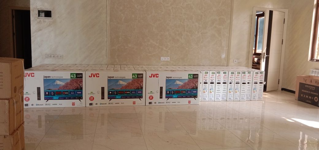 Телевизор JVC 50 SMART DLED ANDROID. 3 года гарантии.