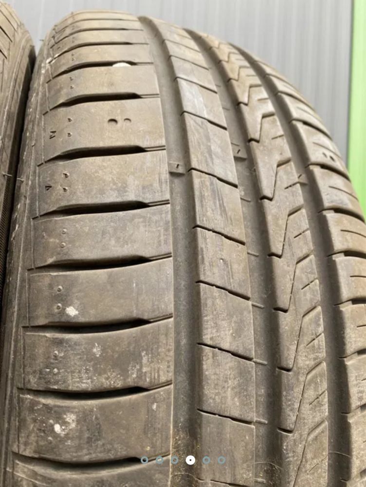 2 бр. летни гуми 185/65/15 Hankook DOT 0720 7 mm