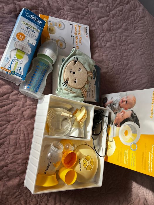 MEDELA Единична двуфазна електрическа помпа за кърма Swing Flex