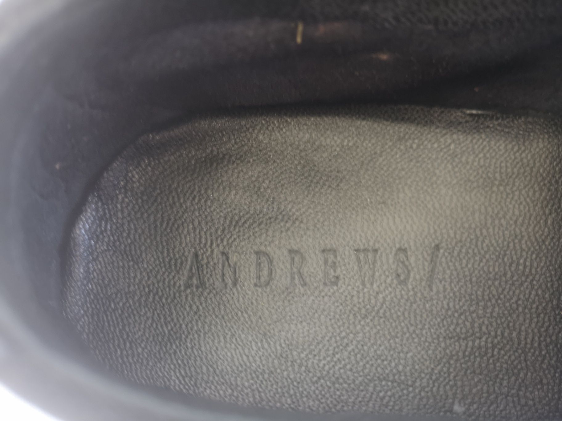Andrews, мъжки обувки естествена кожа, номер 45